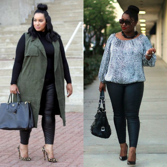 jeans or jeggings to look slimmer and taller